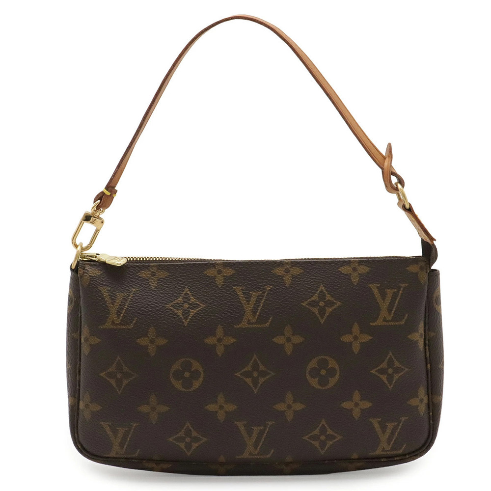 LOUIS VUITTON Monogram Pochette Accessoires Accessory Pouch Clutch Handbag Bag